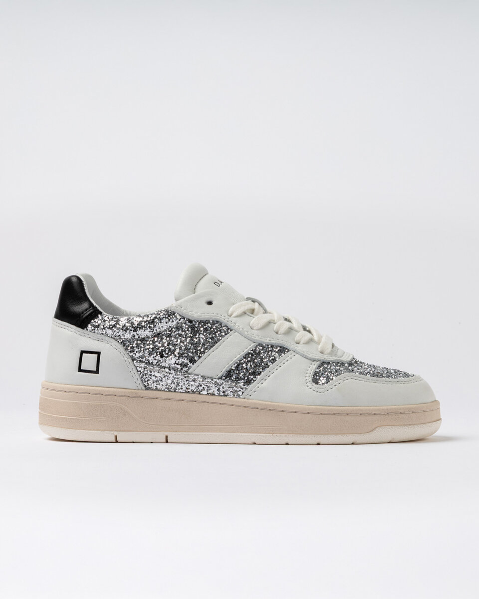 Court 2.0 GLITTER SILBER