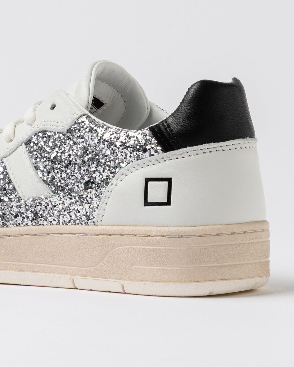 Court 2.0 GLITTER SILBER