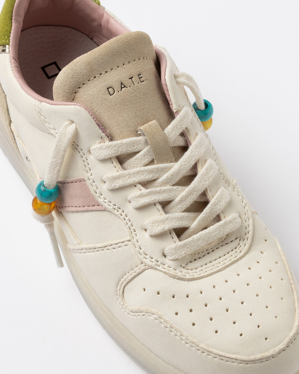 Court 2.0 VINTAGE KALBSLEDER IVORY-KIWI