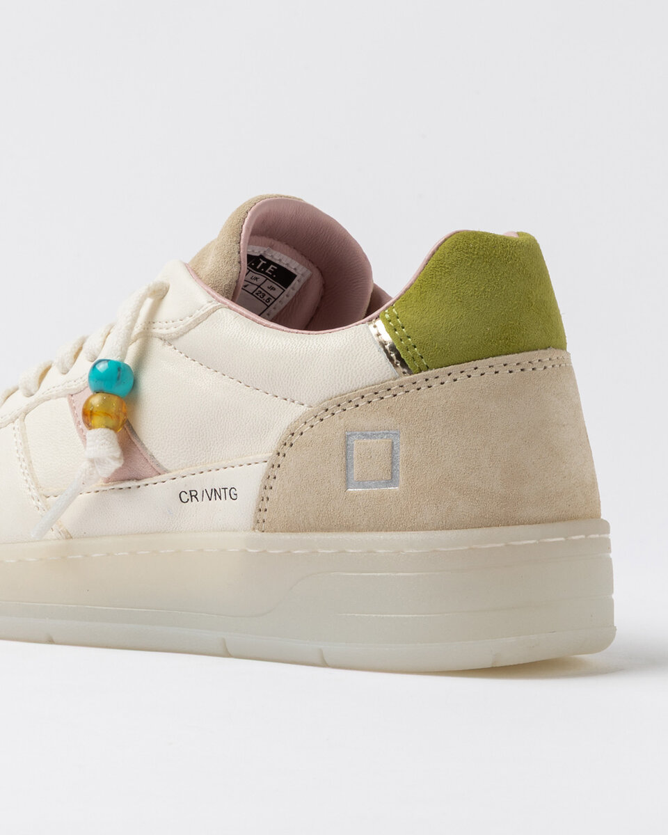 Court 2.0 VINTAGE KALBSLEDER IVORY-KIWI