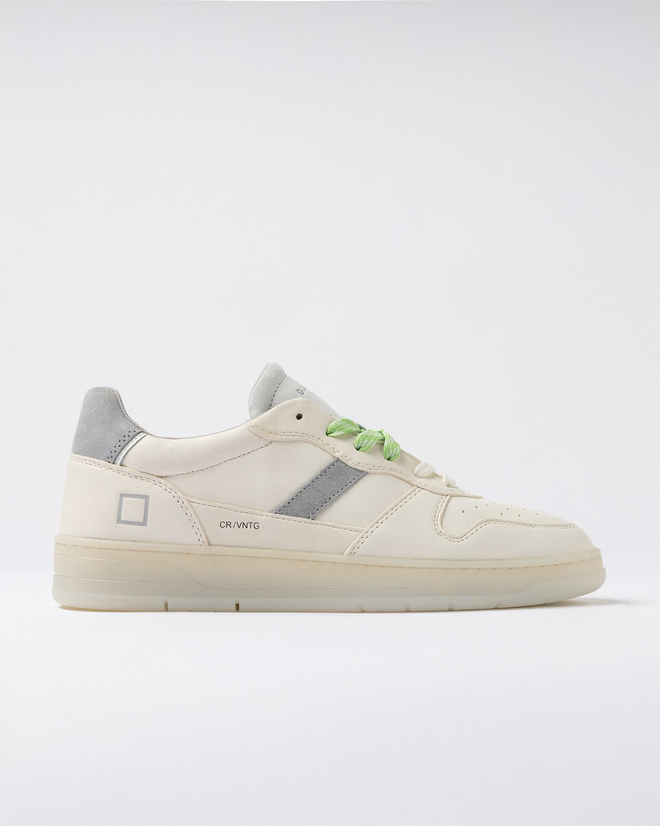 Court 2.0 VINTAGE-KALBSLEDER WEISS-GRAU