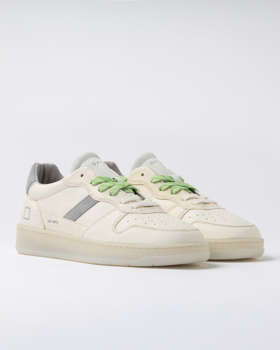 Court 2.0 VINTAGE-KALBSLEDER WEISS-GRAU