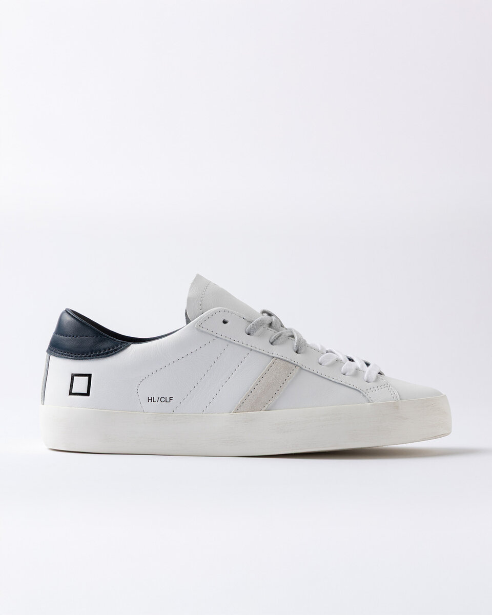 Hill Low Calf WEISS-BLAU