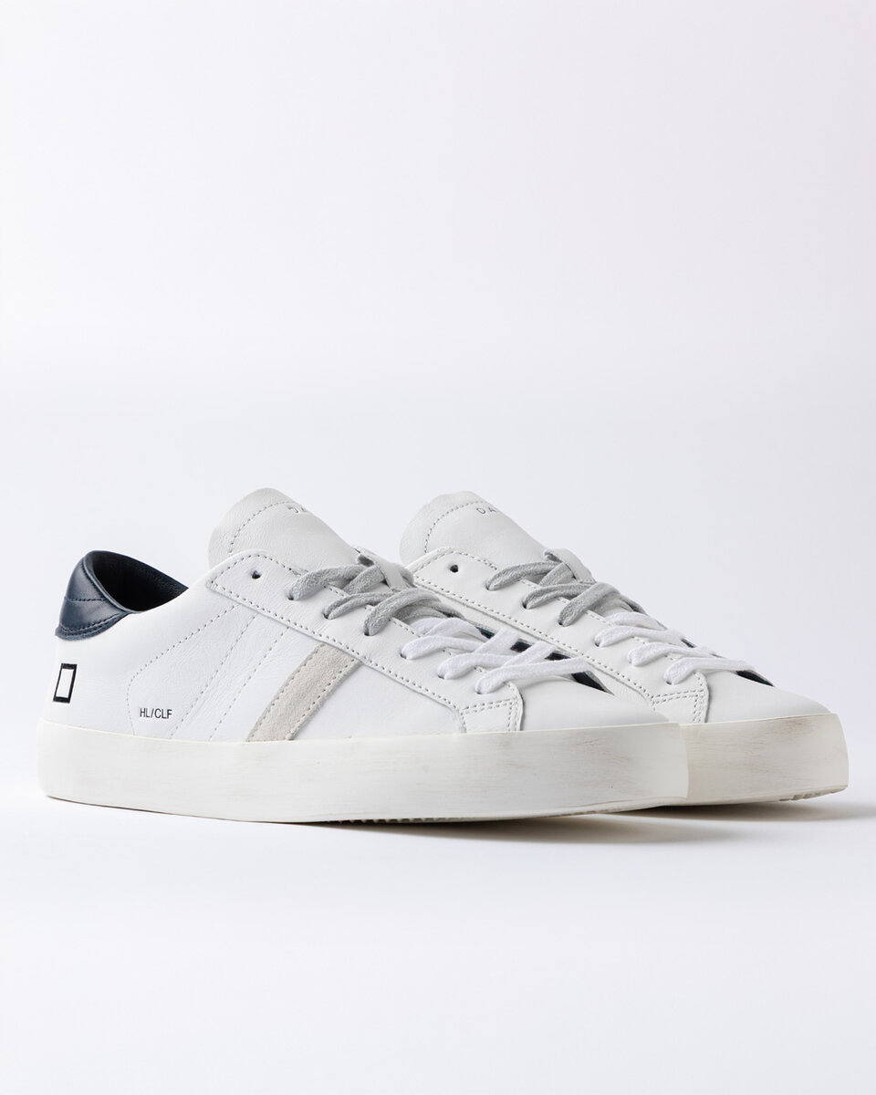 Hill Low Calf WEISS-BLAU
