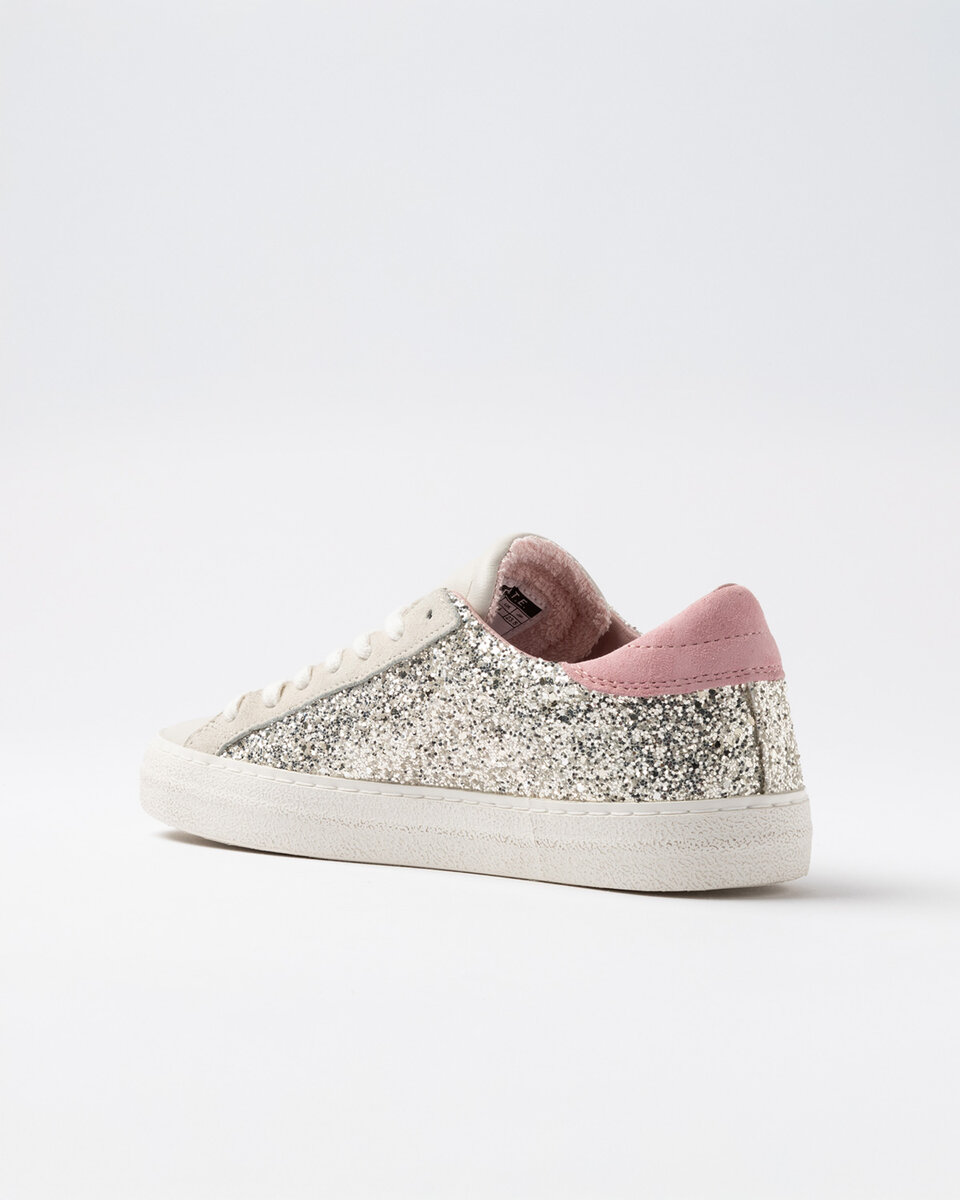 HILL LOW GLITTER PLATINUM