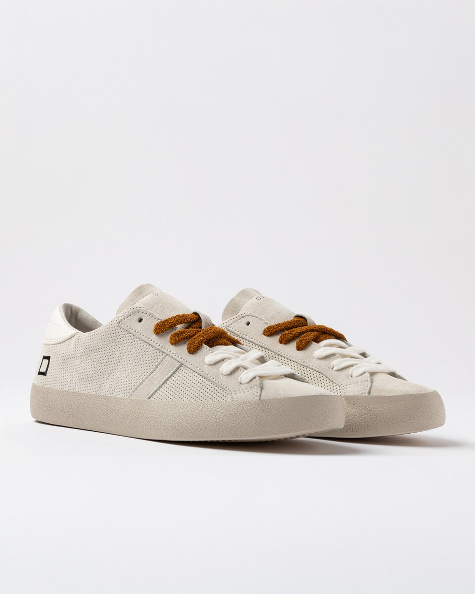 HILL LOW, perforiert, Farbe Elfenbein