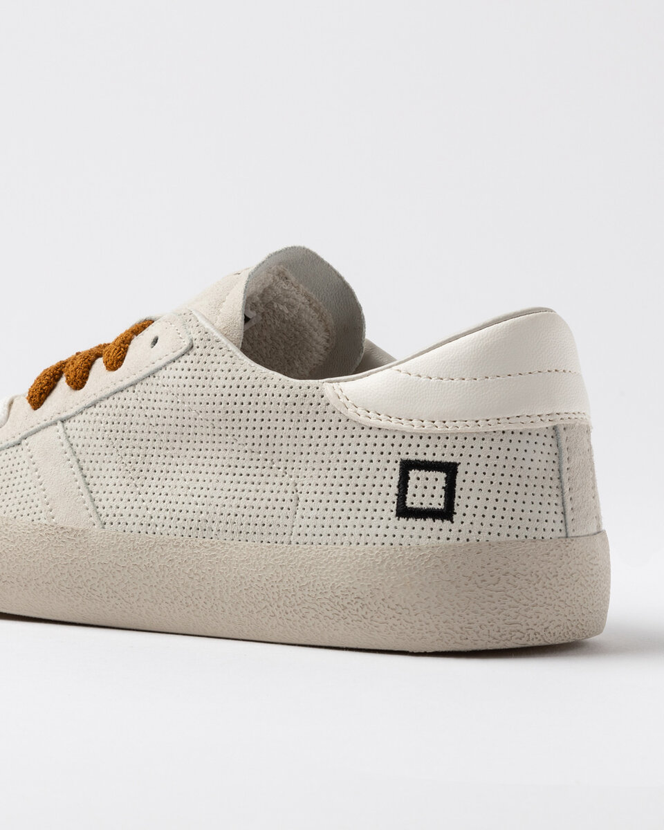 HILL LOW, perforiert, Farbe Elfenbein