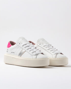 Hill Low PLATTFORM FARBE WEISS-FUXIA