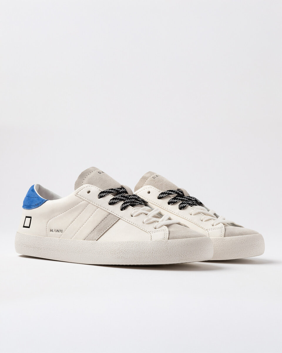 Hill Low Vintage KALBSLEDER IVORY-BLUETTE