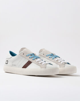 Hill Low Vintage KALBSLEDER WEISS-TÜRKIS
