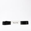 SPITZE AUS SATIN, FARBE SCHWARZ