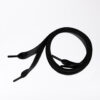 SPITZE AUS SATIN, FARBE SCHWARZ