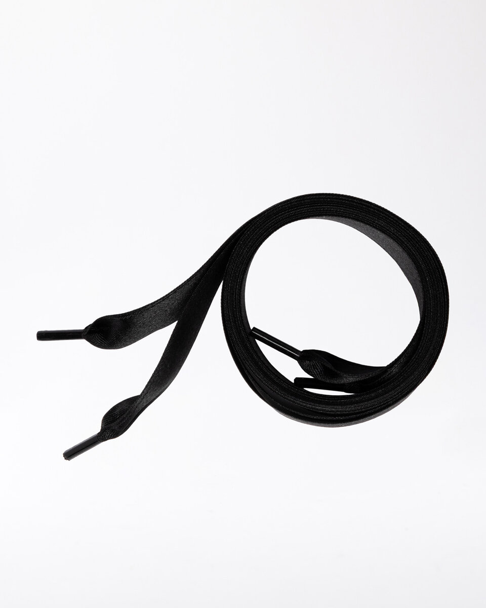 SPITZE AUS SATIN, FARBE SCHWARZ
