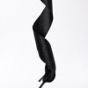SPITZE AUS SATIN, FARBE SCHWARZ