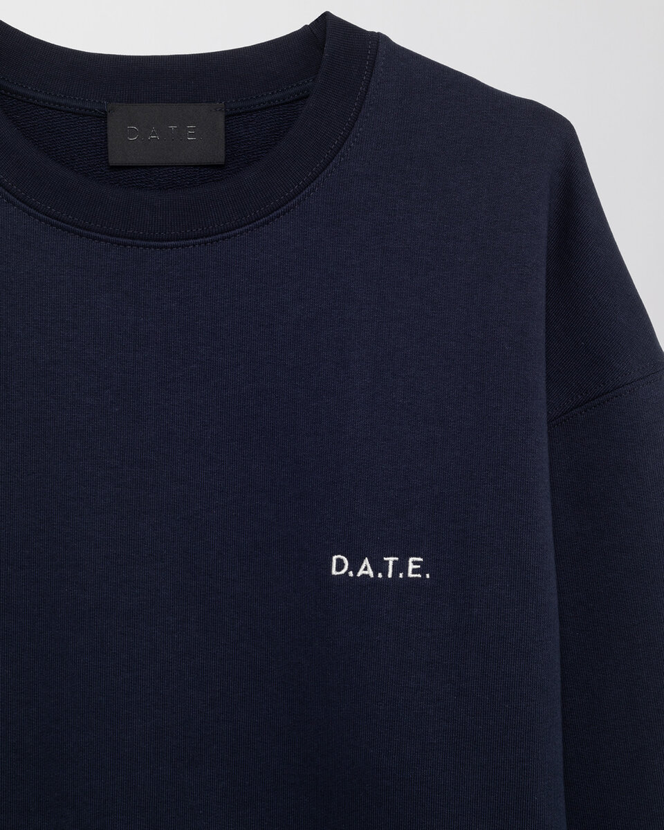 SWEATSHIRT BASIC BLAU