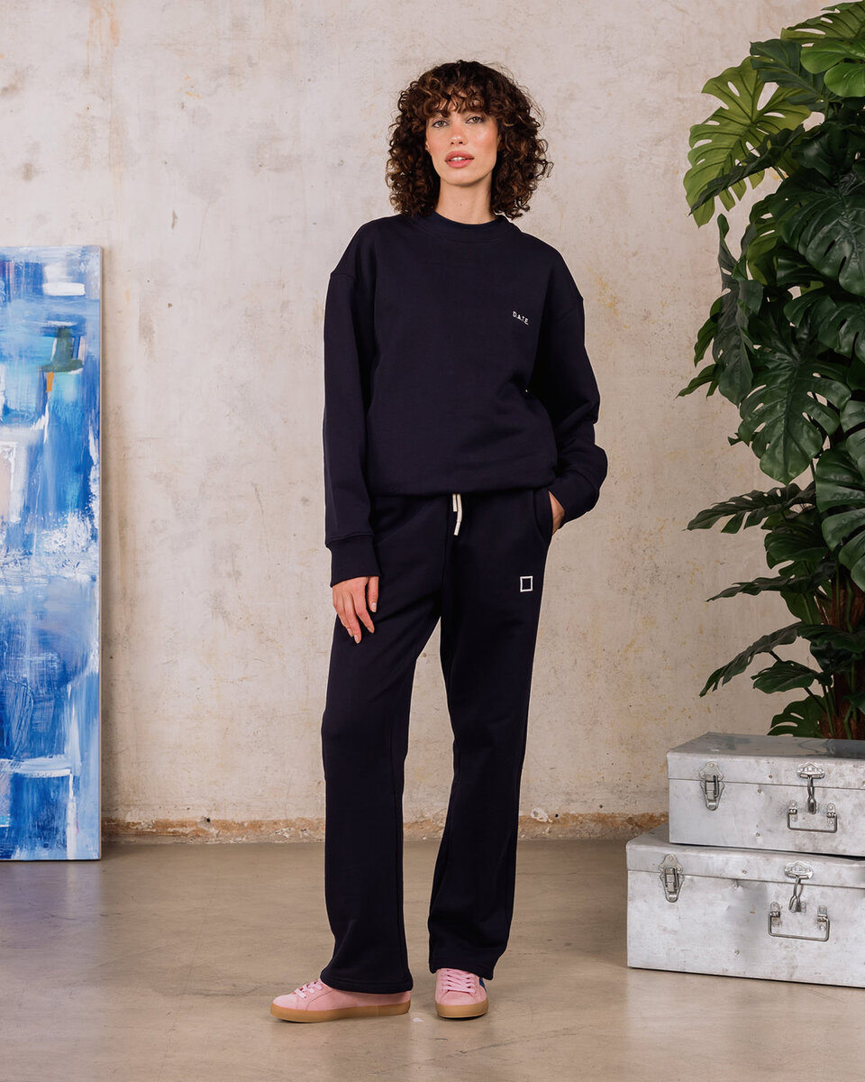 SWEATSHIRT BASIC BLAU