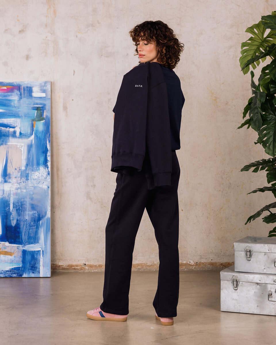 SWEATSHIRT BASIC BLAU