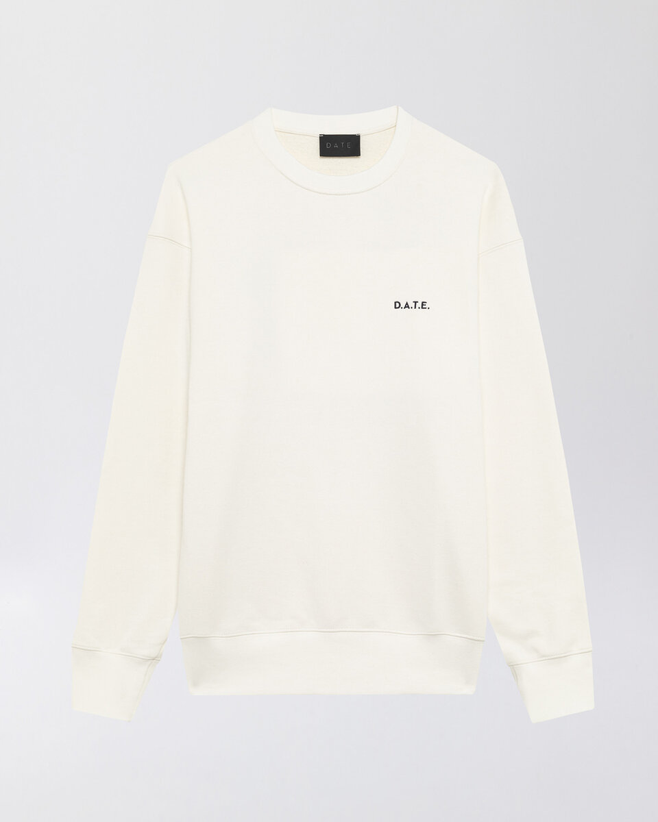 SWEATSHIRT BASIC ELFENBEIN