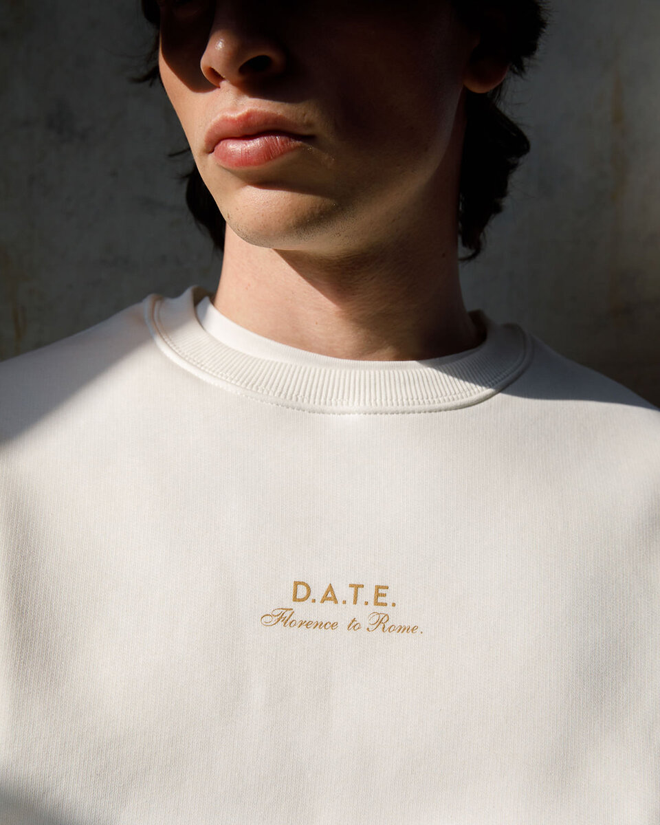 SWEATSHIRT DATE ROME IVORY