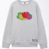 SWEATSHIRT FRUIT GRAU