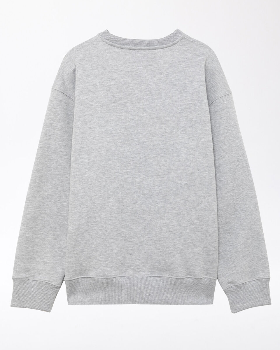 SWEATSHIRT FRUIT GRAU