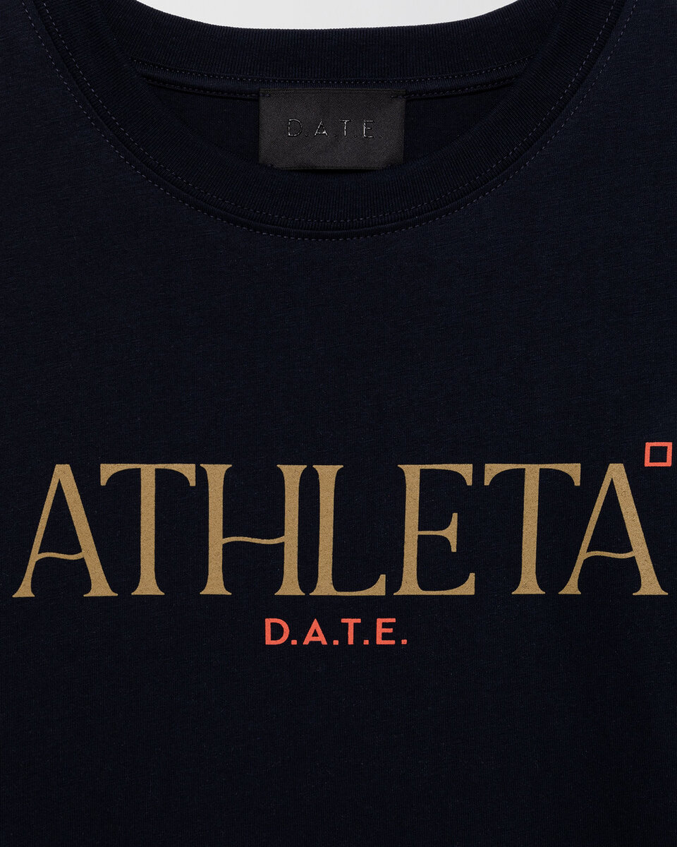T-SHIRT ATHLETA BLAU