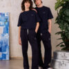 T-SHIRT BASIC BLAU
