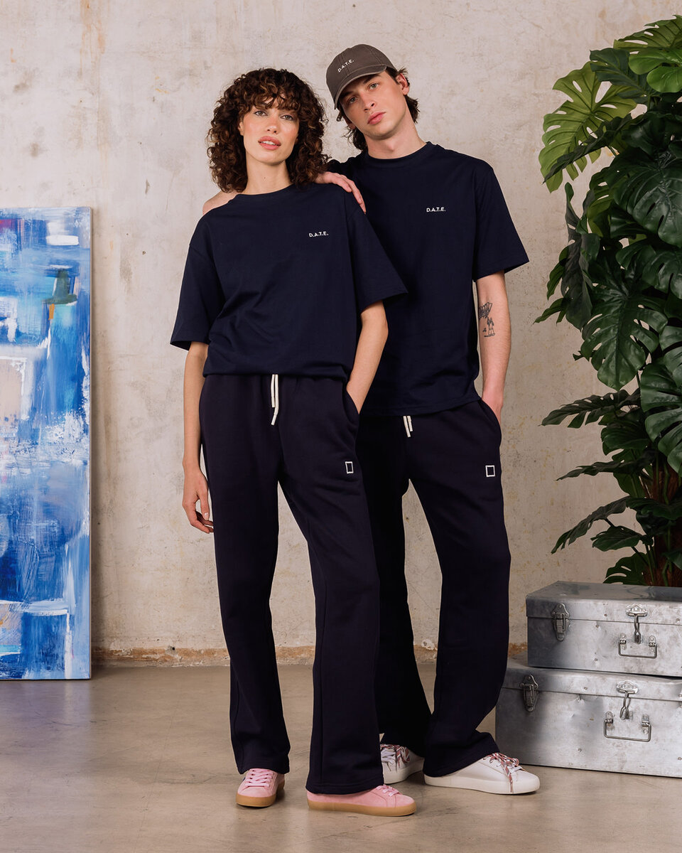 T-SHIRT BASIC BLAU