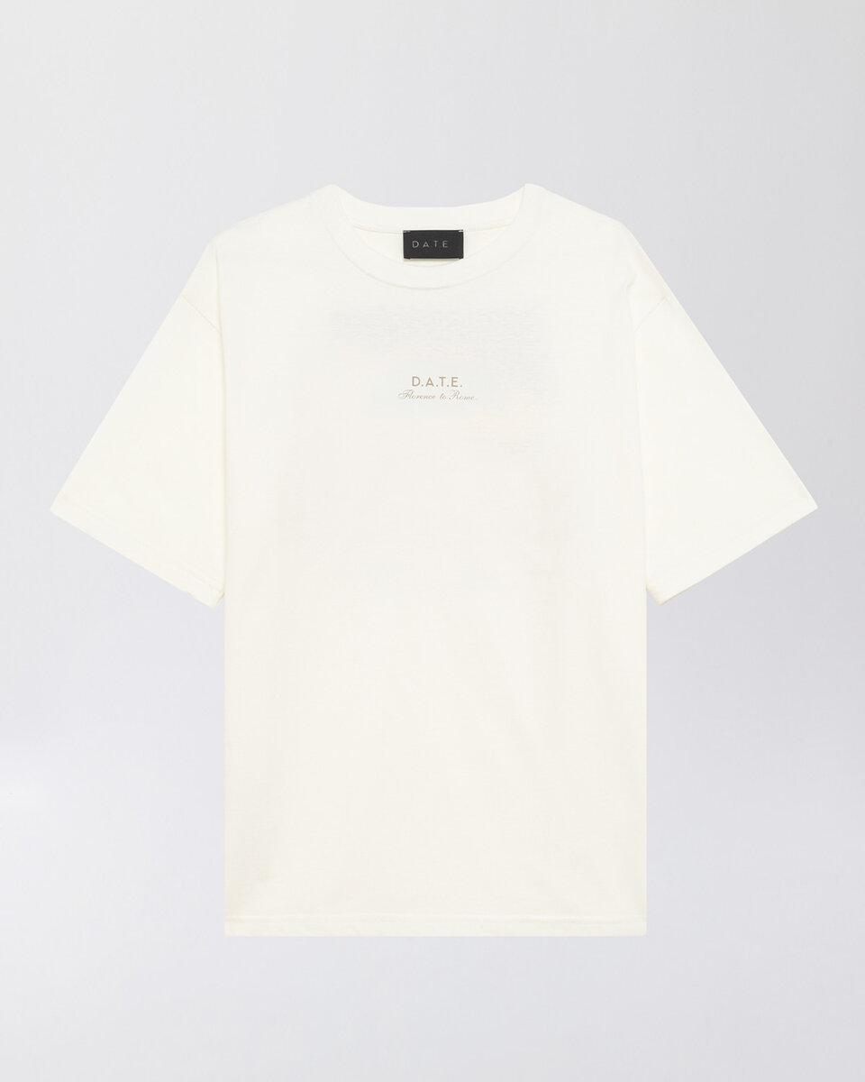T-SHIRT DATE ROME IVORY