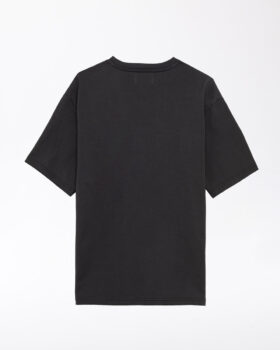 T-SHIRT MIT STICKEREI ANTHRAZIT