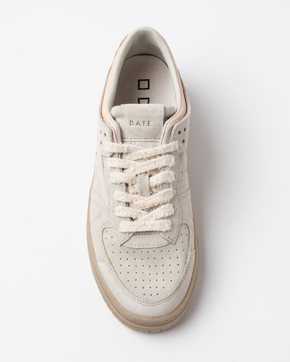 TORNEO POP SUEDE WHITE